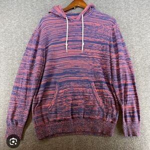 On the Byas Hoodie Red& Blue size M